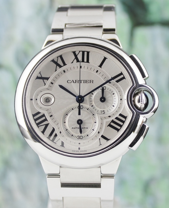 (image for) Unworn Cartier Ballon Bleu XL Stainless Steel Automatic Watch / W6920002